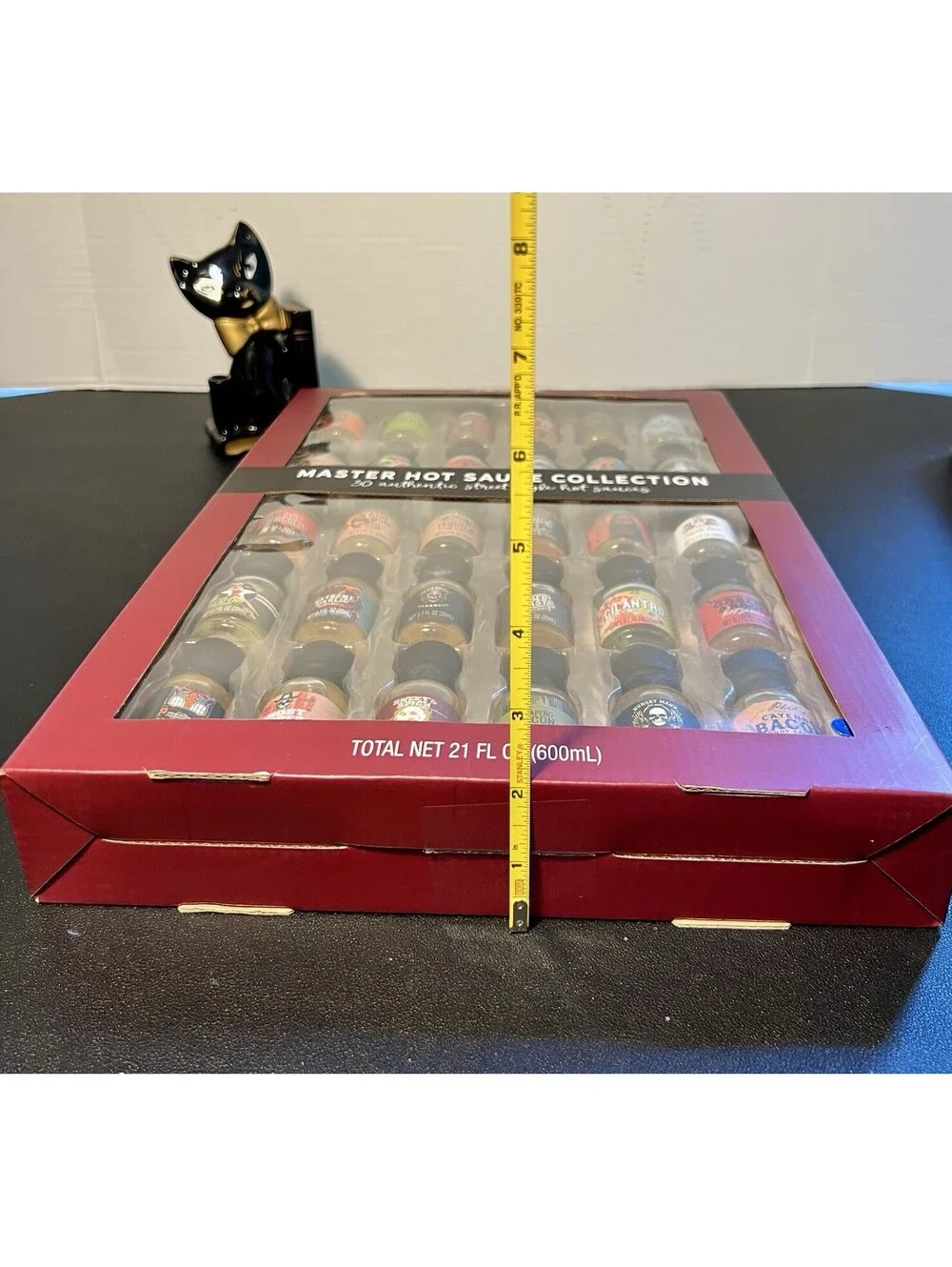 NIB Thoughtfully Gourmet Master Hot Sauce Collection Set Of 30 Mini Bottles